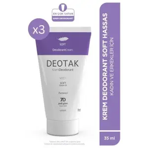 Krem Deodorant Soft 35 ml X 3 Adet P06530