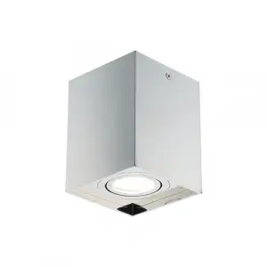 Krom Kare Tekli Plafonyer 1xgu10