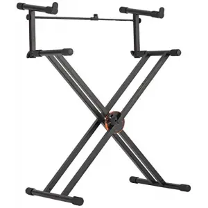 KS-510 Profesyonel X Çift Katlı Klavye Standı