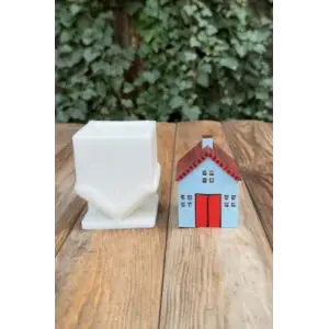 Küçük Tekli Silikon Mum Kalıbı