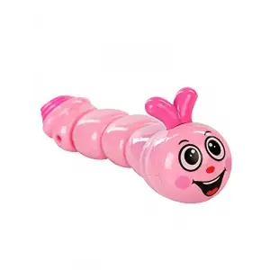 Kurmalı Neşeli Tırtıl Pembe