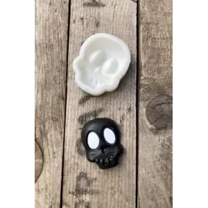 Kuru Kafa Tekli Mum Kalıbı (Silikon)