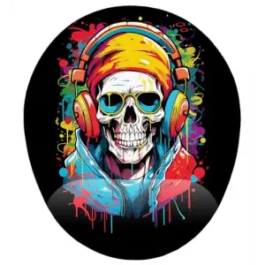 Kurukafa Skull Mouse Pad