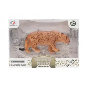 Kutulu Model Figür Hayvan Kurt Leopar