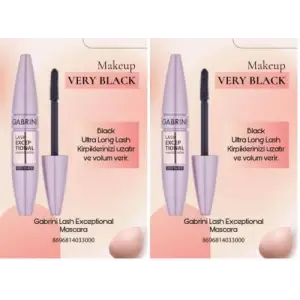 Lash Exceptıonal Maskara (2 paketi)
