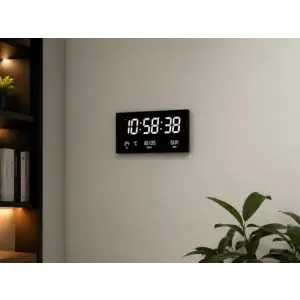 LED EKRAN DUVAR SAATİ 21 İNÇ