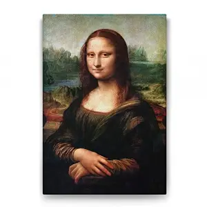 Leonardo da Vinci - Mona Lisa Tablosu - 70x100cm