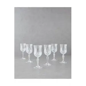 Leonora Kristalin 6lı Kadeh 230 ml Şeffaf