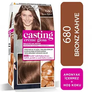 L’Oréal Paris Casting Crème Gloss Saç Boyası - 680 Bronz Kahve