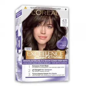 L’Oréal Paris EXCELLENCE COOL 4.11 EKSTRA KÜLLÜ KAHVE