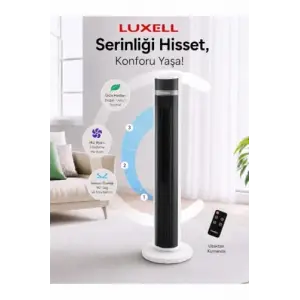 Lxf-260 W Beyaz Kule Vantilatör