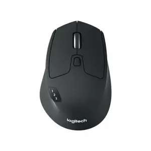 M720 Triathlon Windows/Mac İçin Kablosuz Mouse (Bluetooth, Unifying, Easy-Switch - Üç Cihaz Arasında Kolayca Geçiş Sağlar) Siyah