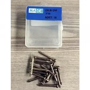 Made Çelik Çivi 3X30 (1 Kutu:18 Adet) ST-47