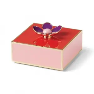 Make It Pop Çiçekli Kutu, 0,4 kg, Kırmızı/Pembe