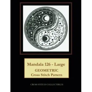 Mandala 126 - Large: Geometric Cross Stitch Pattern