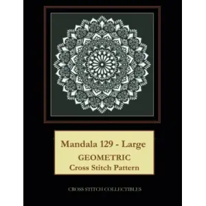 Mandala 129 - Large: Geometric Cross Stitch Pattern