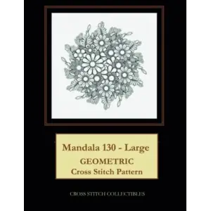 Mandala 130 - Large: Geometric Cross Stitch Pattern