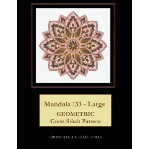 Mandala 133 - Large: Geometric Cross Stitch Pattern