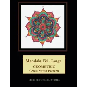 Mandala 134 - Large: Geometric Cross Stitch Pattern