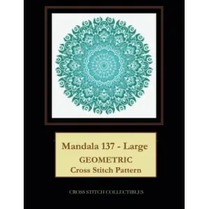 Mandala 137 - Large: Geometric Cross Stitch Pattern