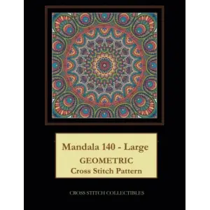 Mandala 140 - Large: Geometric Cross Stitch Pattern