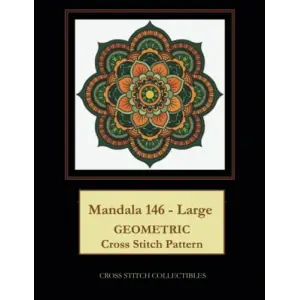 Mandala 146 - Large: Geometric Cross Stitch Pattern