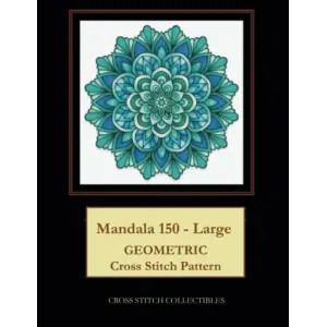Mandala 150 - Large: Geometric Cross Stitch Pattern