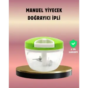 Manuel Mutfak Doğrayıcısı Kolay Temizlenebilir
