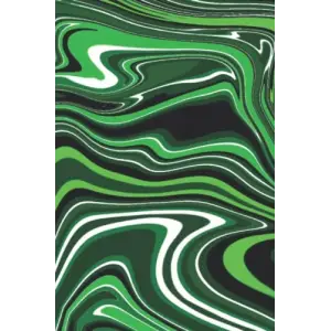 Marbleized Green Journal
