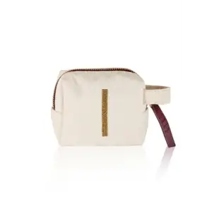 [marka] Harf Nakışlı Çanta I 14x12 cm