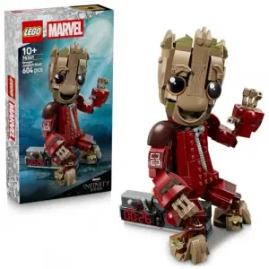 Marvel Yağmurluklu Groot 76341 Yapım Seti