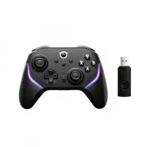 Master P1 2.4G Wireless PC Controller - Hall Effect Joystick, Hall & Micro Changable Triggers, Audio Controls, Adjustable Turbo Vibration for PC/Switch