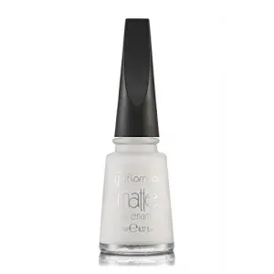 Matte Nail Enamel M01 White Board oje