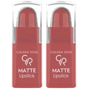Matte Ruj (Mini) No:10 - Ruj 2li set