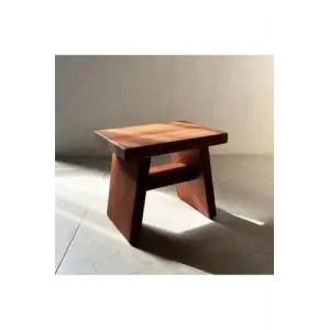 Maun Ahşap Banyo Taburesi Oturak (L)