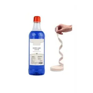 Mavi Kandil Yağı, İç Mekan Kullanımı, 750 ml, 50 cm Fitil Dahil