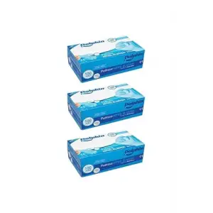 Mavi Nitril Eldiven Pudrasız (M) 100lü Paket 3 Adet