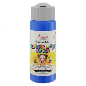 Mavi Parmak Boyası, 60 ml