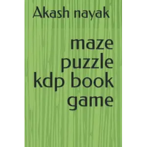 Maze puzzle kdp book game