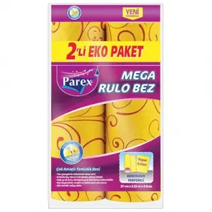 Mega rulo temizlik bezi, 2li paket