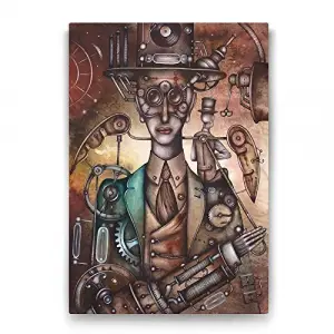 Mekanik Adam Tablosu - 40x60cm