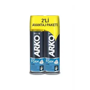 Men Tıraş Köpüğü 200 Ml Cool X 2 Adet