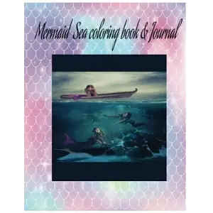 Mermaid Sea coloring book & Journal