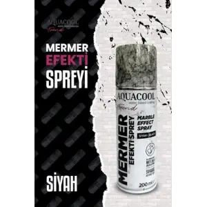 Mermer Efekt Spreyi 200Ml Siyah