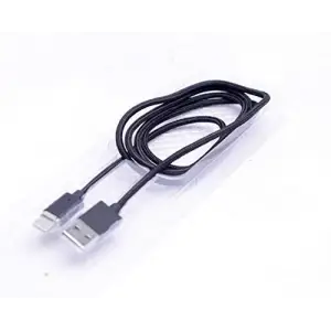 Metal Manyetic Uçlu Lightning Usb Kablo Siyah