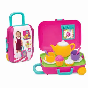 Mey İthalat® 03496 ÇAY SET BAVULUM