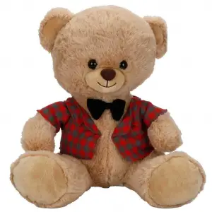 Mey İthalat® 4810 PELUŞ AYI ELBİSELİ 32CM 2A