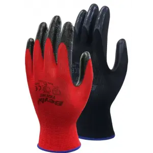 Mey İthalat® Beybi TEK-NİT No:10 Siyah Nitril Eldiven