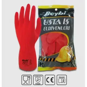 Mey İthalat® Beybi Usta İş Lateks Eldiven NO:10