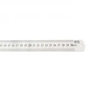 Mey İthalat® BTS 12251 Çelik Cetvel 15 cm 12 mm